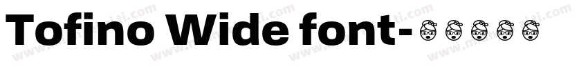 Tofino Wide font字体转换
